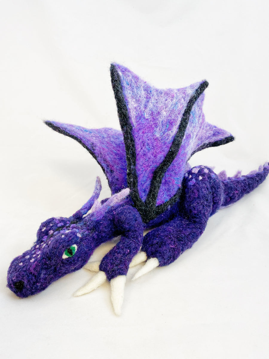 Dragon Needle Felting Kit (Advanced Beginner)