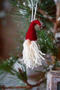 Gnome Ornament Needle Felt Kit