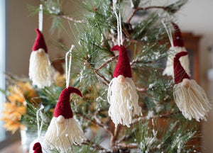 Gnome Ornament Needle Felt Kit