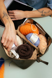 Project 9 Leather Bag