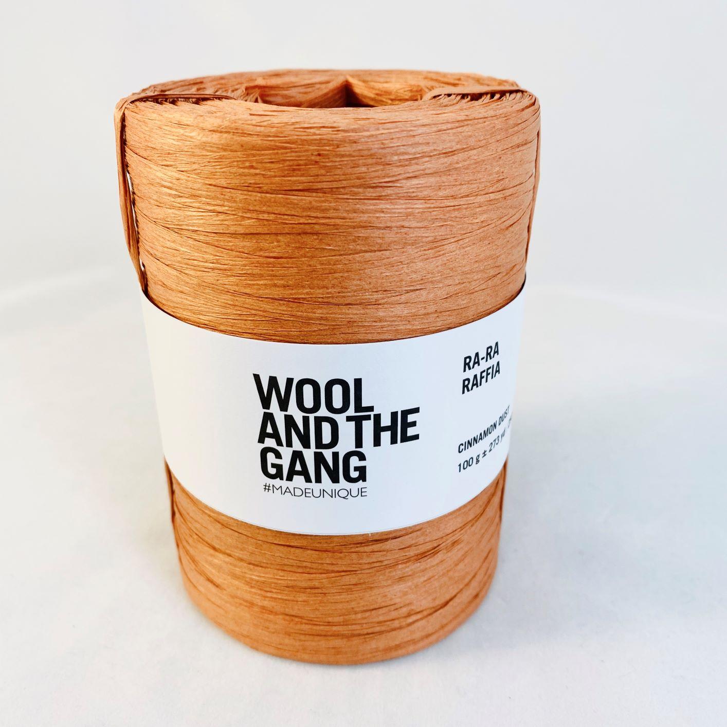 Wool and The Gang Ra-Ra Raffia - Dune Green
